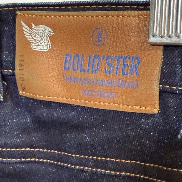 Bolid-ster Motorcycle Armalith Jeans No.011911 EU 40 US 29x32 Tapered Leg‎ - Picture 15 of 16